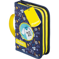 Maped Schüleretui Fußball, aus Polyester,...