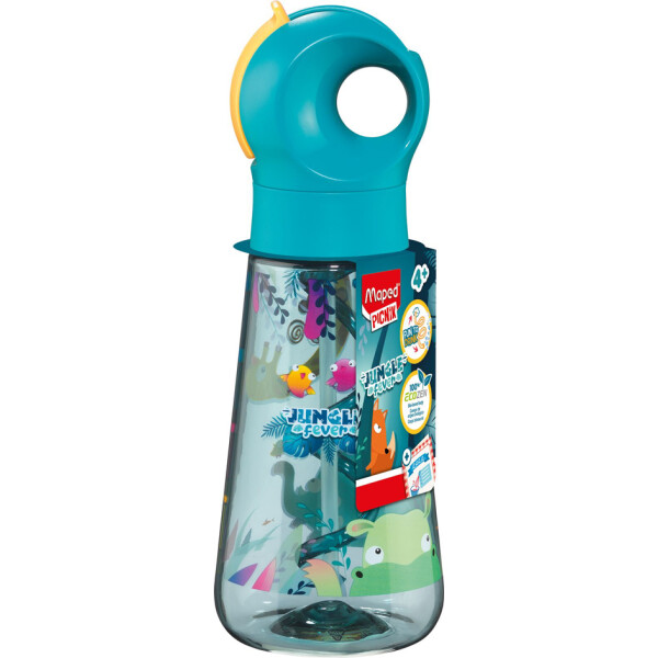 Maped PICNIK Trinkflasche JUNGLE FEVER, 0,5 Liter, t&uuml;rkis