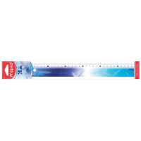 Maped Flachlineal ARCTIC, 300 mm, aus Kunststoff