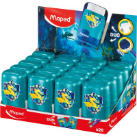Maped Radierer-Spitzer-Kombi DRAGON, 20er Display