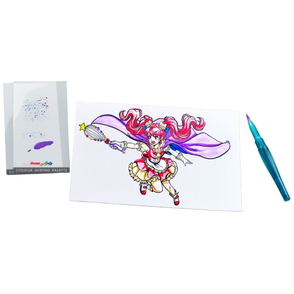 PentelArts Pinselstift Brush Sign Pen Twin "Manga"