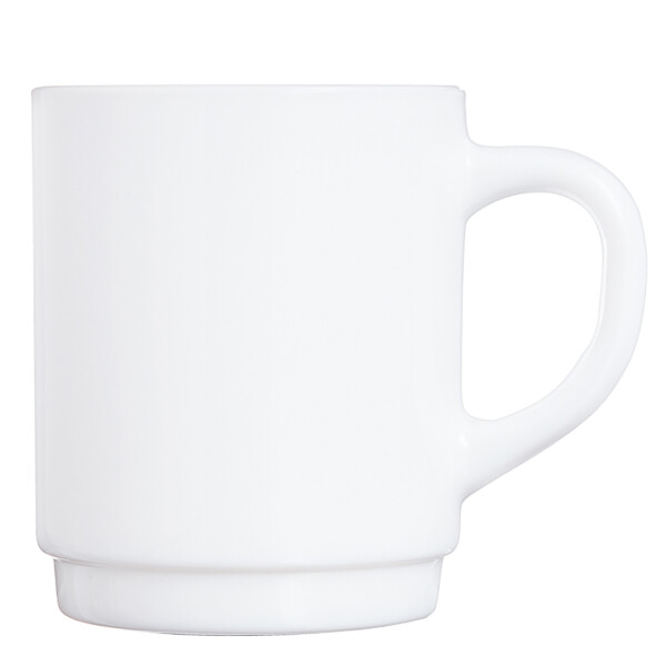 Esmeyer Arcoroc Kaffeebecher, 0,29 l, wei&szlig;