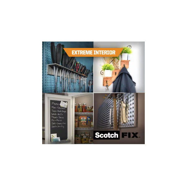 Scotch-FIX doppelseitiges Innenmontageband Extreme, 1,8 m