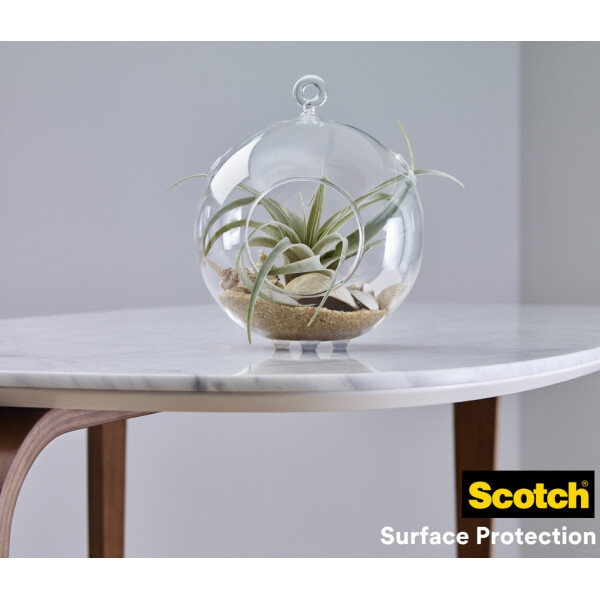 Scotch Stoßabsorbierende Elastikpuffer, 19 mm, transparent