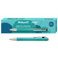 Pelikan Druckkugelschreiber Snap Metallic, platin