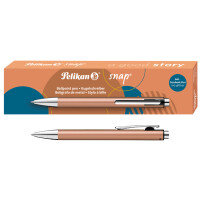 Pelikan Druckkugelschreiber Snap Metallic, platin