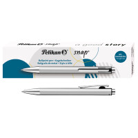 Pelikan Druckkugelschreiber Snap Metallic, platin