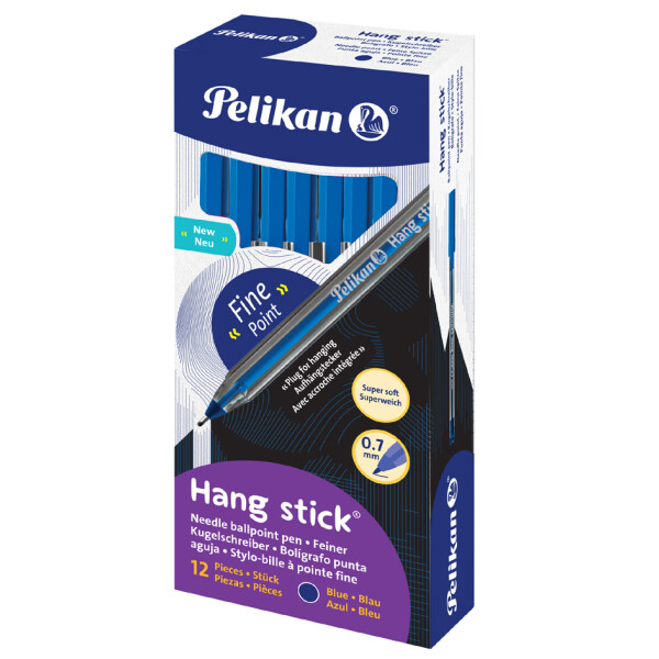 Pelikan Kugelschreiber Hang Stick, 0,7 mm, blau