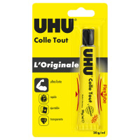 UHU Alleskleber FLEX + CLEAN, 20 g, Blister
