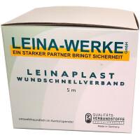 LEINAPLAST, Wund-Pflaster, elastisch, 5 m x 6 cm