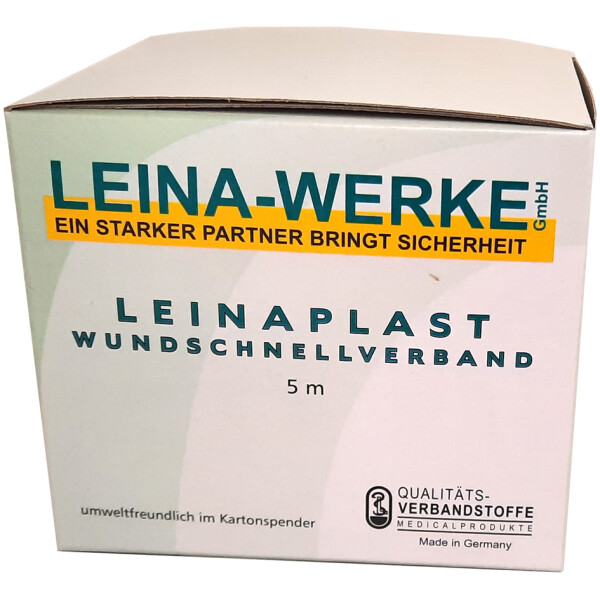 LEINAPLAST Wund-Pflaster, starr, 5 m x 6 cm