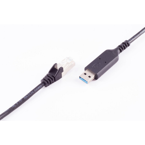 shiverpeaks USB 3.2 LAN Adapterkabel, USB-A - RJ45 Stecker