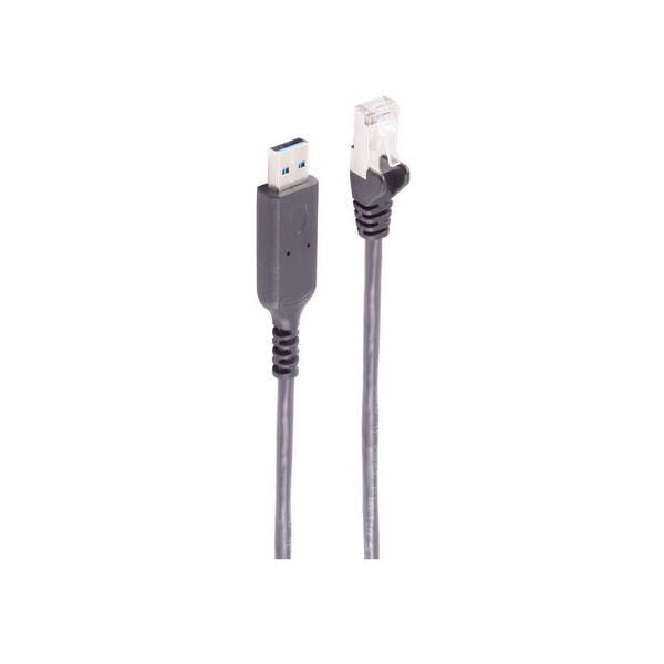 shiverpeaks USB 3.2 LAN Adapterkabel, USB-A - RJ45 Stecker