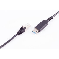 shiverpeaks USB 3.2 LAN Adapterkabel, USB-A - RJ45 Stecker