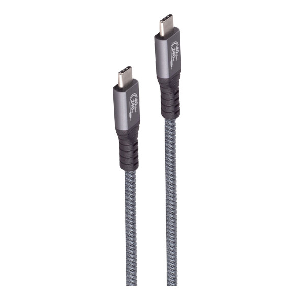 shiverpeaks USB 4.0 240W PRO Anschlusskabel, USB-C, 0,25 m