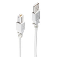 shiverpeaks USB 2.0 Kabel, A-Stecker - B-Stecker, 0,5 m