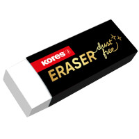 Kores Kunststoff-Radierer "Dust Free", weiß