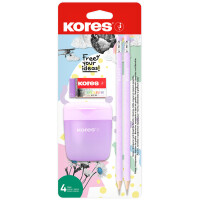 Kores Bleistift-Set "Pastell", 4-teilig