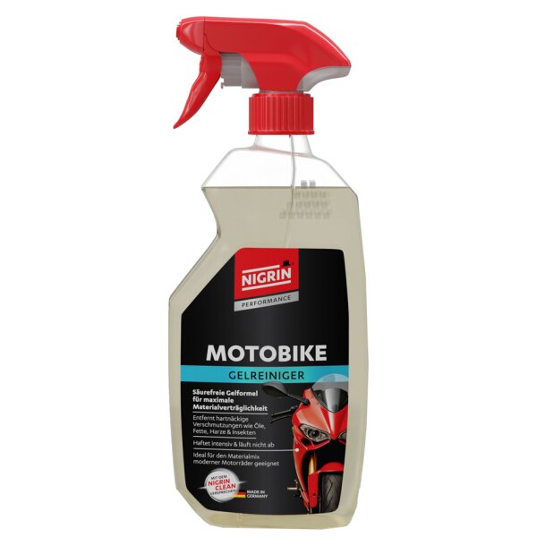 NIGRIN MOTO-BIKE Gel-Reiniger, 750 ml Spr&uuml;hflasche