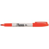 Sharpie Permanent-Marker FINE, Solar Flare Red