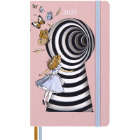 MOLESKINE Buchkalender "Alice im Wunderland",...
