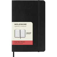 MOLESKINE Taschenkalender 2027, Tage, P A6, Softcover, blau