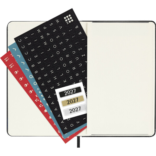 MOLESKINE Taschenkalender 2027, Tage, P A6,Hardcvoer, blau