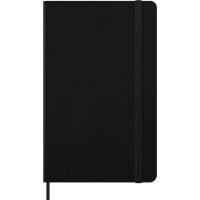 MOLESKINE Buchkalender Pro 2027, L A5, Hardcover, schwarz