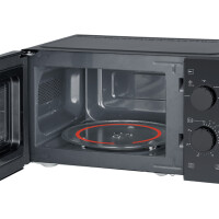 SEVERIN Mikrowelle MW 7580 S-Wave Solo, 19 Liter, schwarz