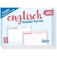 Häfft Vokabel-Karten "Englisch", DIN A8,...