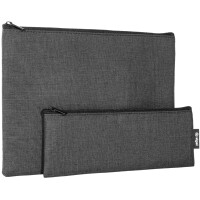 sigel Taschen-Organizer-Set für Business-Filztasche, grau