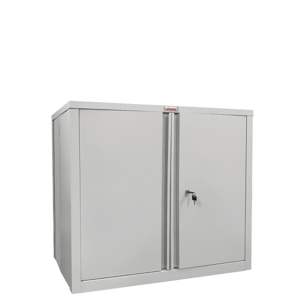 phoenix Aktenschrank SCF0891GGK, faltbar, hellgrau