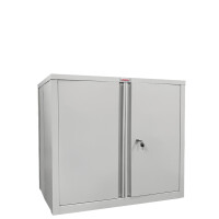 phoenix Aktenschrank SCF0891GGK, faltbar, hellgrau