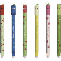 EBERHARD FABER Gelschreiber Fruity Erase it!, 72er Display