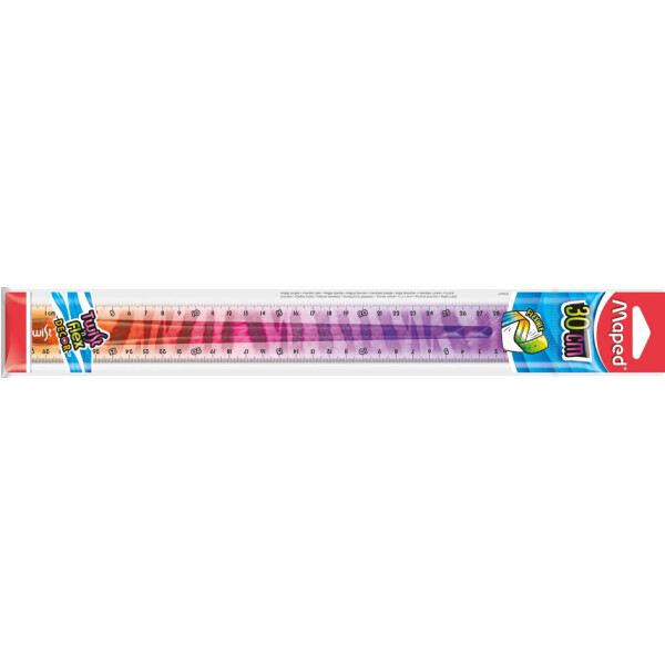 Maped Flachlineal Twistn Flex Animal, 300 mm, flexibel