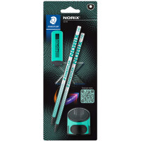 STAEDTLER Schreibset NORIX, 4-teilig, grün