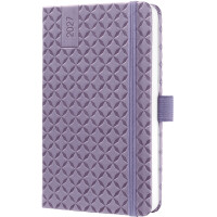 sigel Taschenkalender Jolie Flair 2027, Kunstleder, lavendel