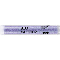 folia BIO Glitter, Röhrchen, 10 g, irisierend lila