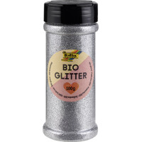 folia BIO Glitter, 100 g, silber