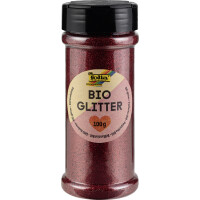 folia BIO Glitter, 100 g, rot