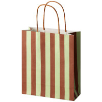 folia Papier-Tragetaschen "STRIPES AMORE", Größe: S