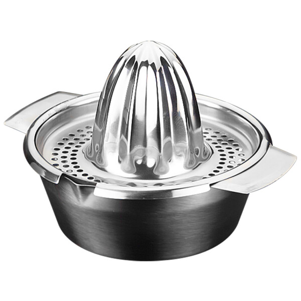 metaltex Zitruspresse, aus Edelstahl, 2-teilig, silber