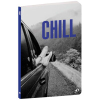 QUO VADIS Notizbuch Words "CHILL", A5, blanko