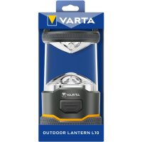 VARTA Campingleuchte Outdoor-Laterne L10, anthrazit