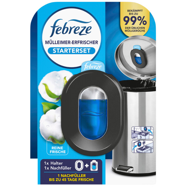 febreze M&uuml;lleimer-Erfrischer Starterset "Reine Frische"