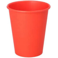 STARPAK Papp-Trinkbecher, 0,2 l, rot, 50er