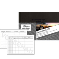 AVERY Zweckform Formularbuch "Hardcover" - Fahrtenbuch , A5