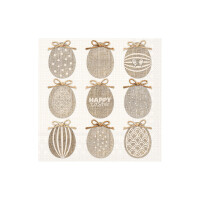 AMBIENTE Motivserviette Ostern, 33 x 33 cm, 3-lagig, 20...