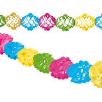 TIB Papiergirlande Fresh, Ø 17 cm x 4 m, bunt 14167