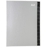 EXACOMPTA Pultordner, DIN A4, A-Z, 24 Fächer, rot